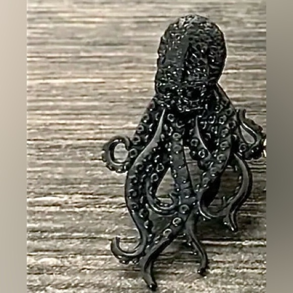 Davy Jones~ Octopus Squid Kraken Sea Creature Monster Tentacle Pirate Ear Jacket - Picture 3 of 9